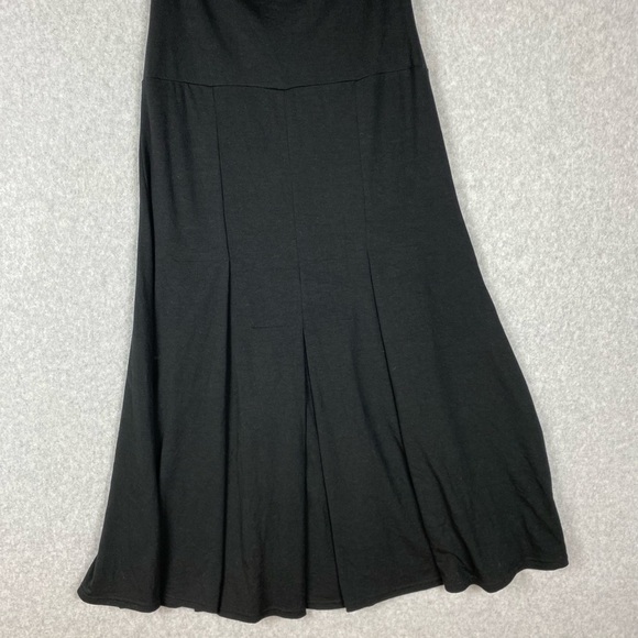 Cabi Maxi Skirt/Dress Black Jersey Pleated Size Medium A-Line NWOT - Picture 2 of 10